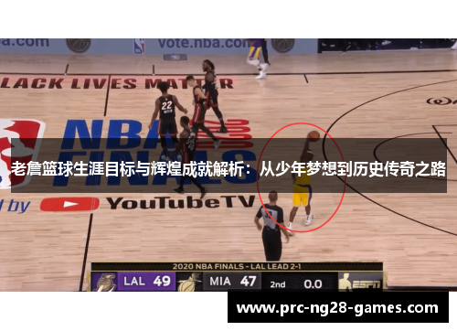 老詹篮球生涯目标与辉煌成就解析：从少年梦想到历史传奇之路